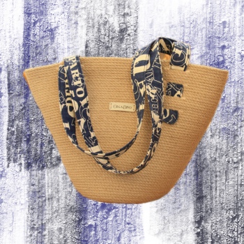 Сумка-шопер из джута